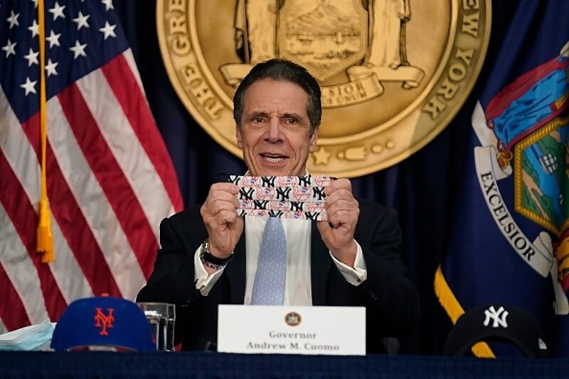 Click to enlarge cuomo tv covid mask emmy