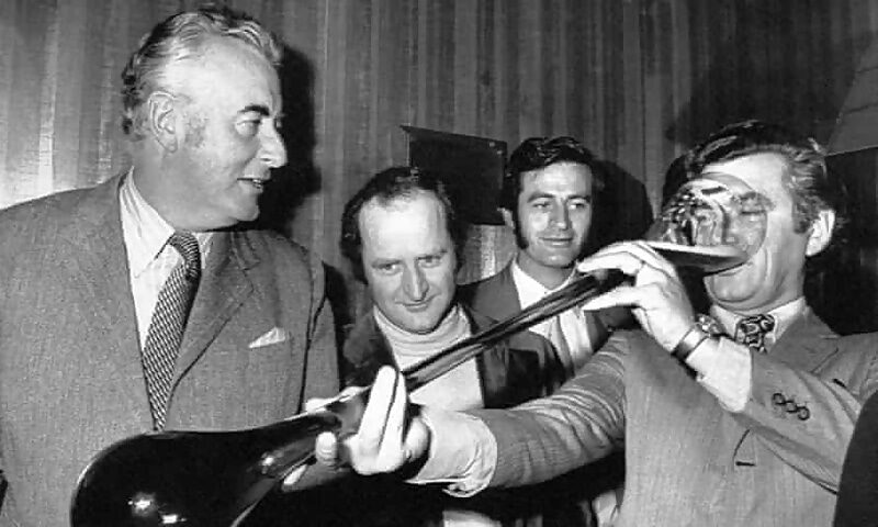 Click to enlarge Gough Whitlam Bob Hawke australia