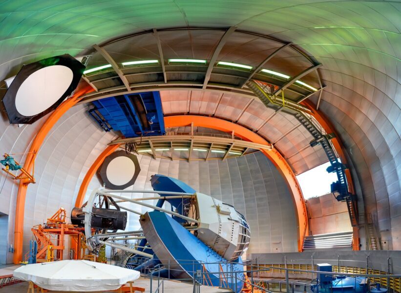 Click to enlarge Víctor M. Blanco 4-meter Telescope