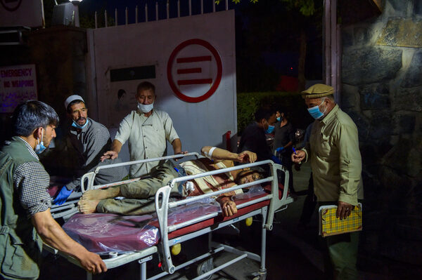 Click to enlarge Kabul explosions
