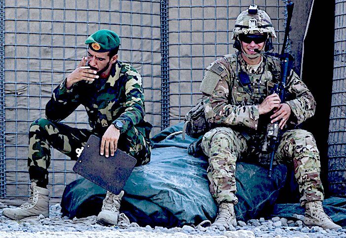Afghan/US soldiers