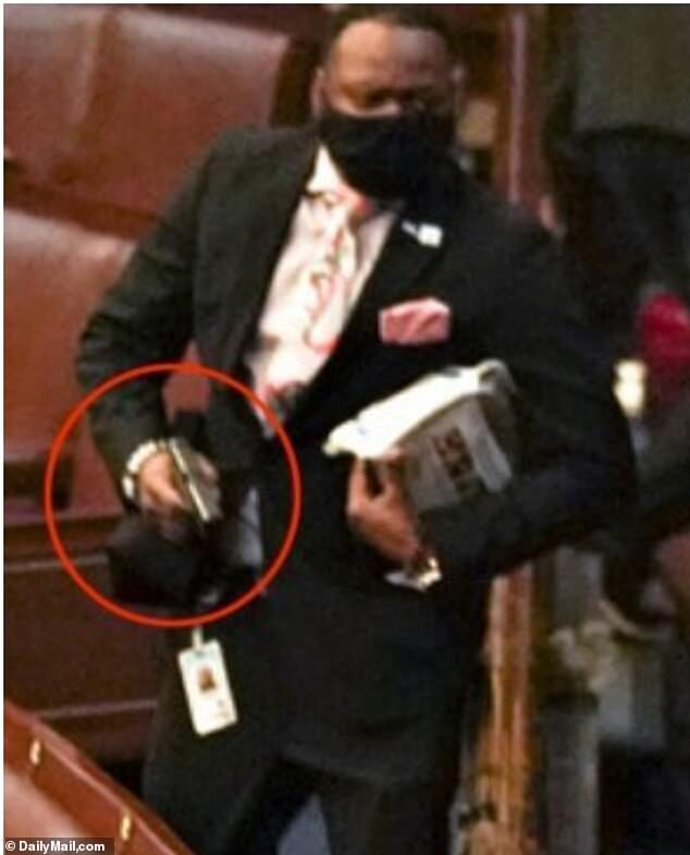 Click to enlarge Michael Byrd ashli babbitt capitol hill riot