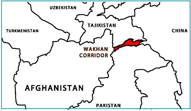 Click to enlarge Wakhan Corridor map