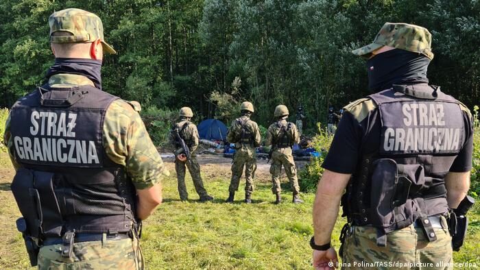 Poland border migrants
