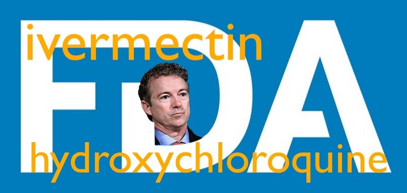 Click to enlarge Rand Paul/FDA