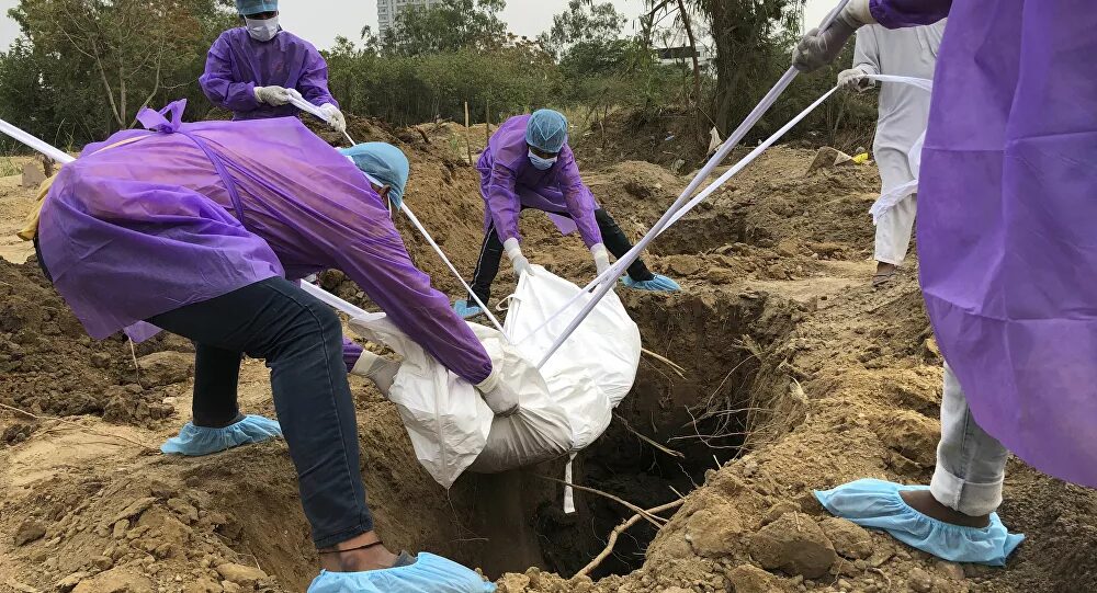 india burial