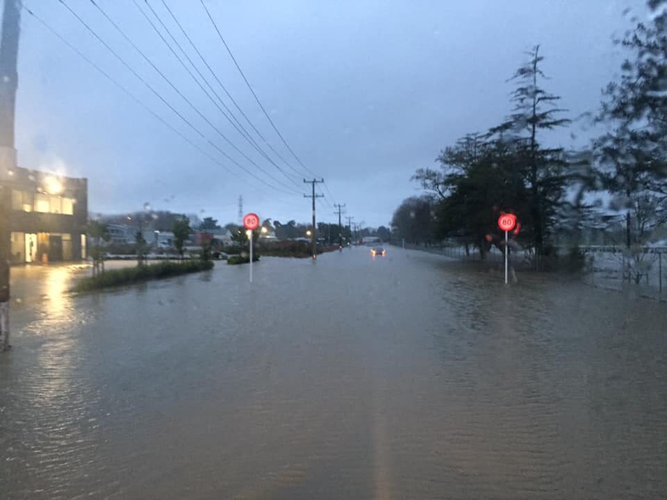 Floods in Kumeu New Zealand 31 August 2021