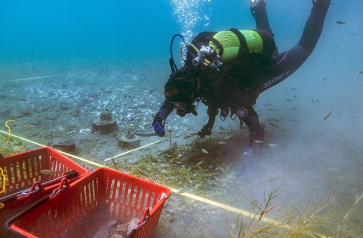 Underwater excavation