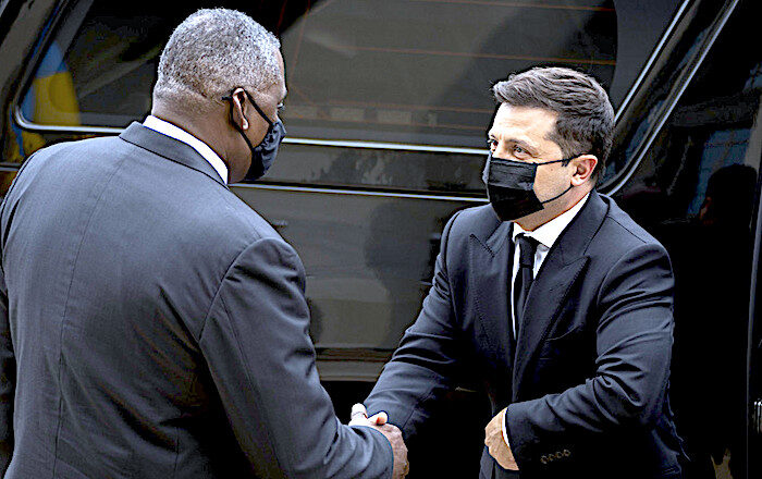 Austin/ Zelensky