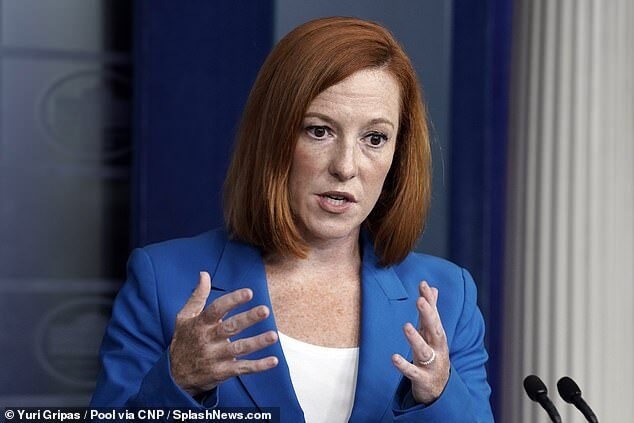 psaki press conference afghanistan