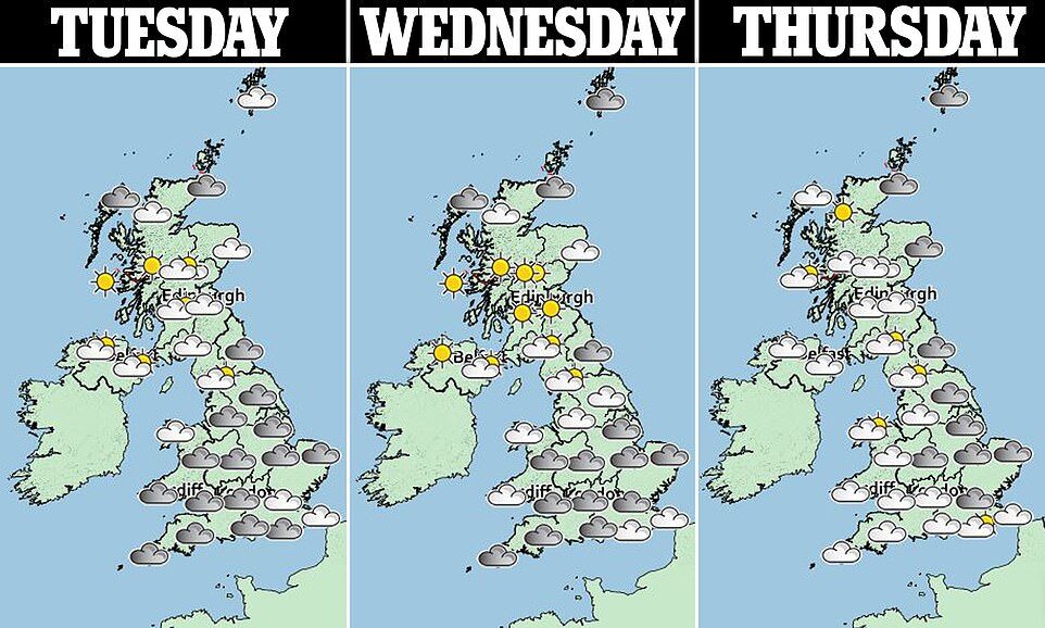 Click to enlarge uk forecast september cloudy