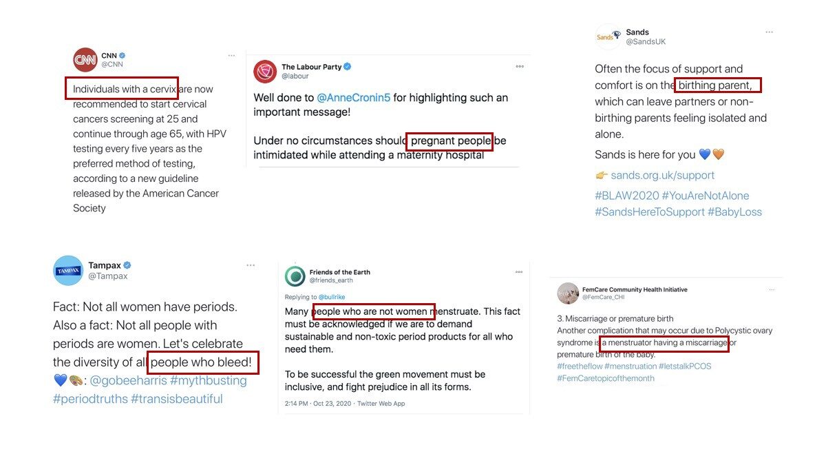 Click to enlarge Twitter Screenshots