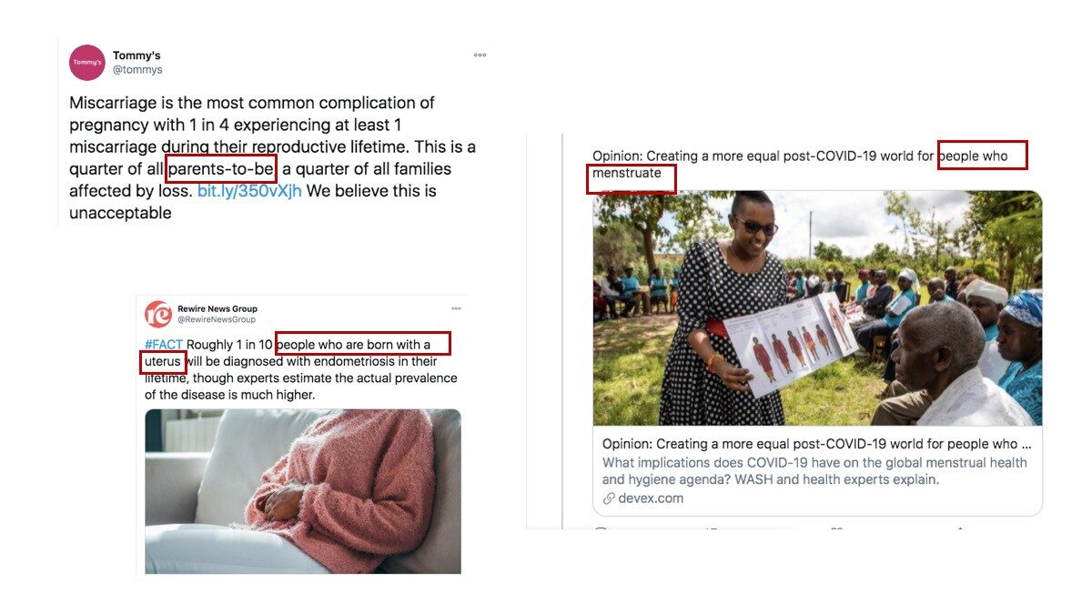 Click to enlarge Twitter Screenshots