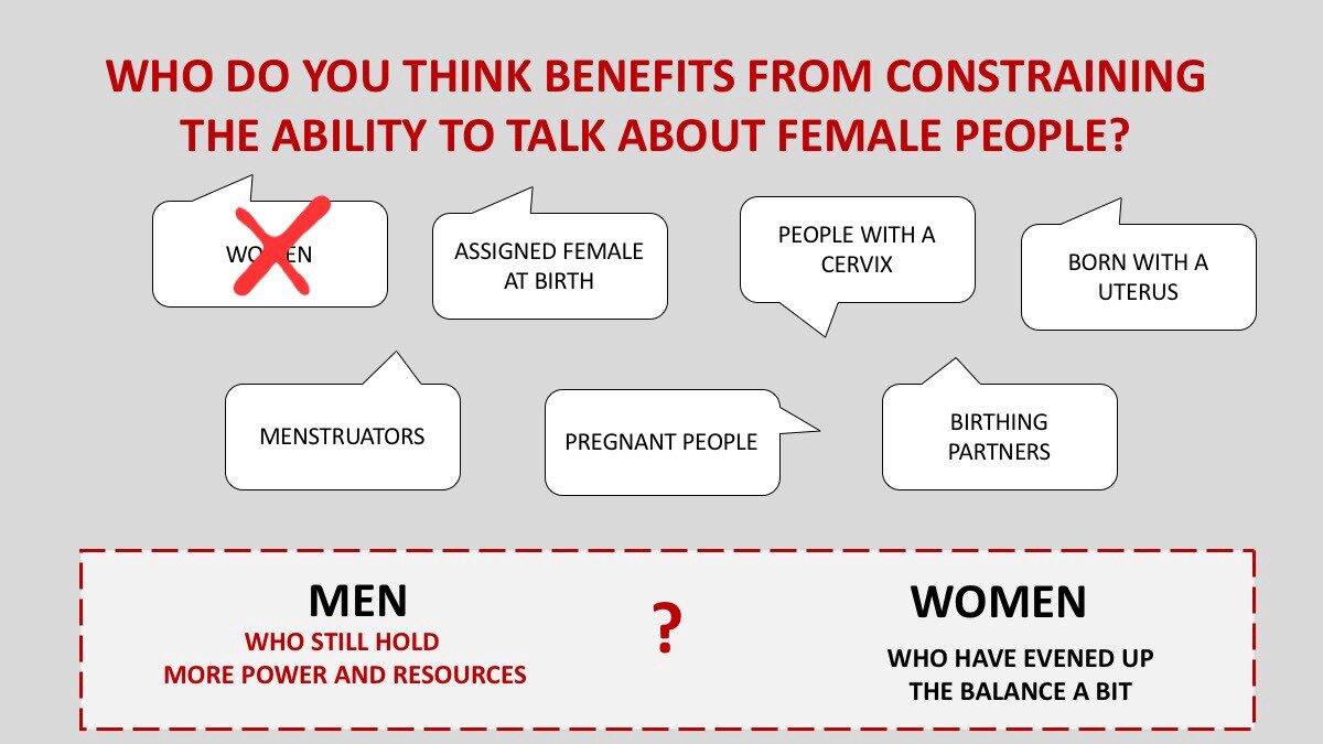 Click to enlarge Talk about female people