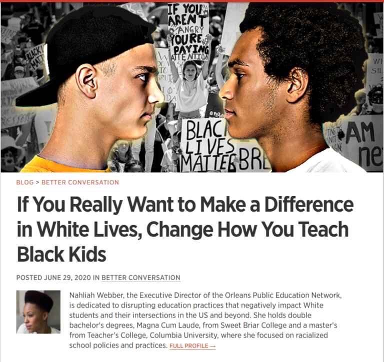 Click to enlarge better conversation headline
