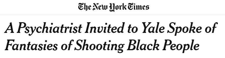 Click to enlarge nyt yale headline
