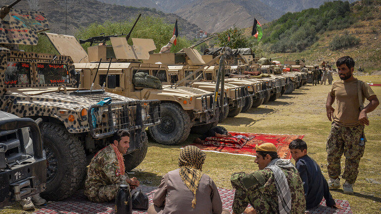 Afghan armed men