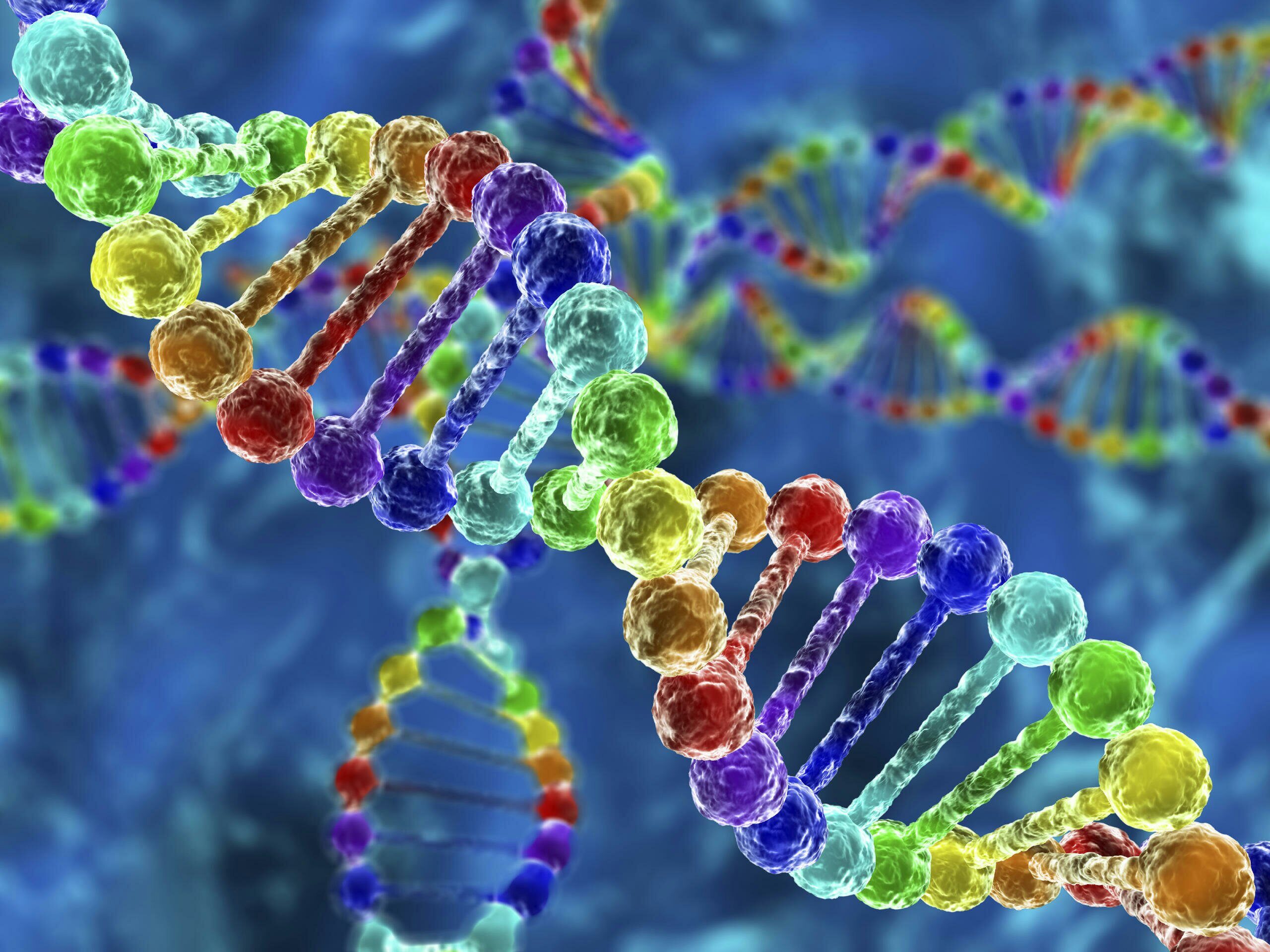 Click to enlarge gene dna helix
