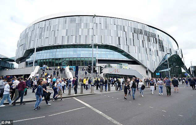 Click to enlarge tottenham hotspur stadium