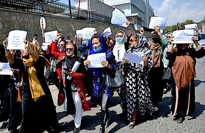 women march