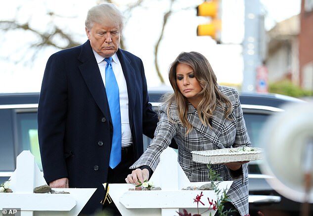 Click to enlarge Trump and Melania