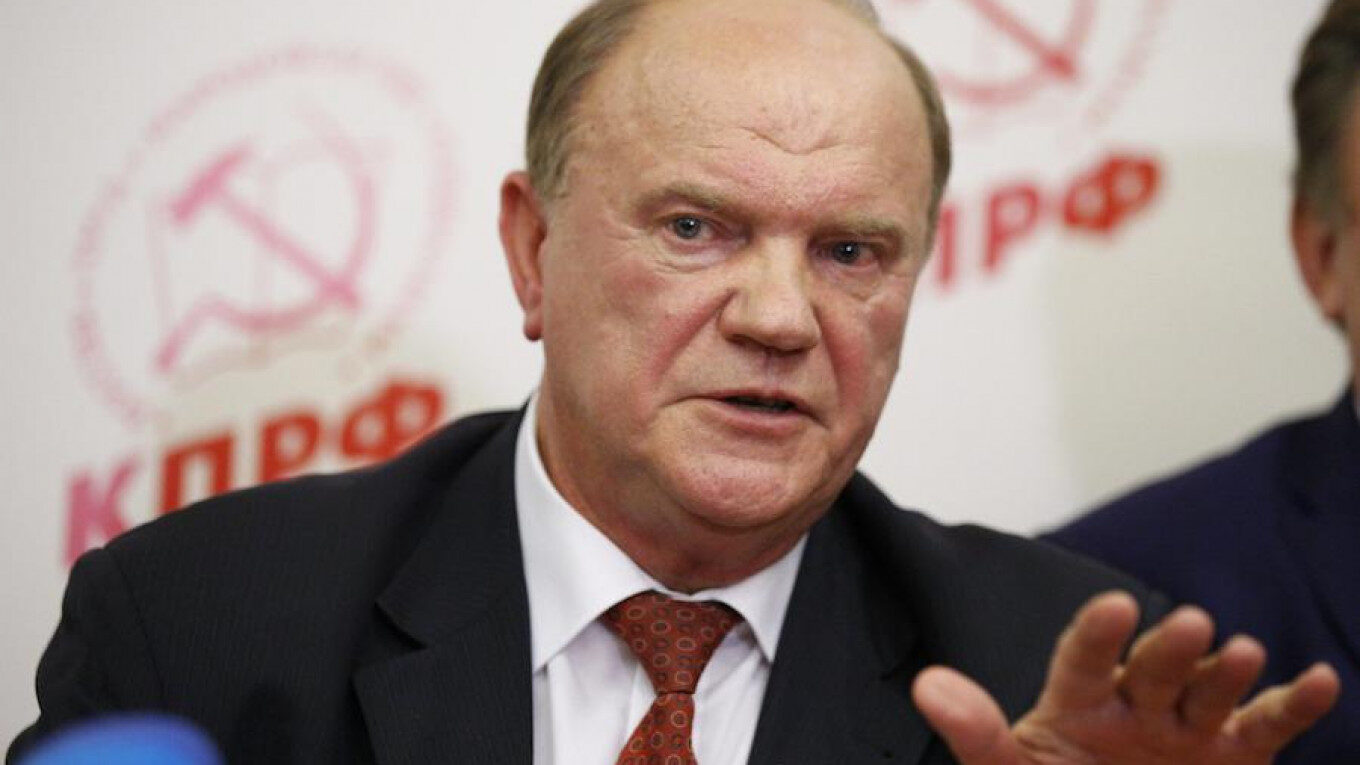 Click to enlarge Gennady Zyuganov Russia communist party