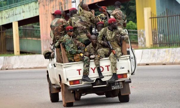 Click to enlarge Guinea coup