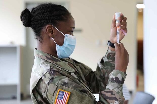 Click to enlarge vaccines in military