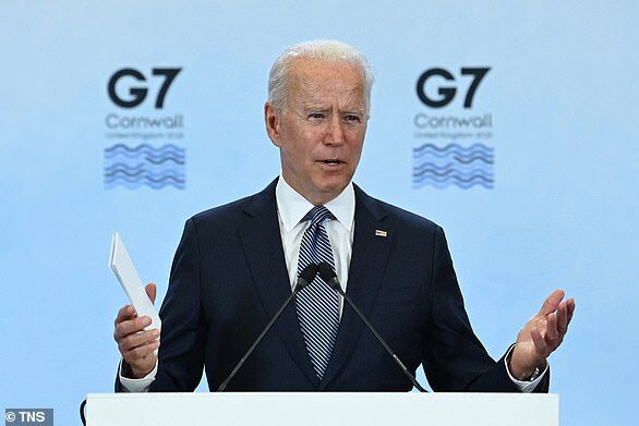Click to enlarge Biden at G7