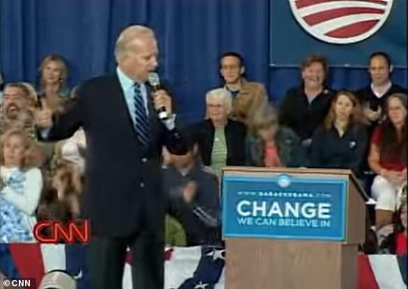 Click to enlarge Biden wheelchair standup