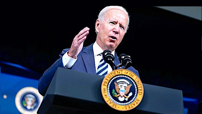 Biden speaking