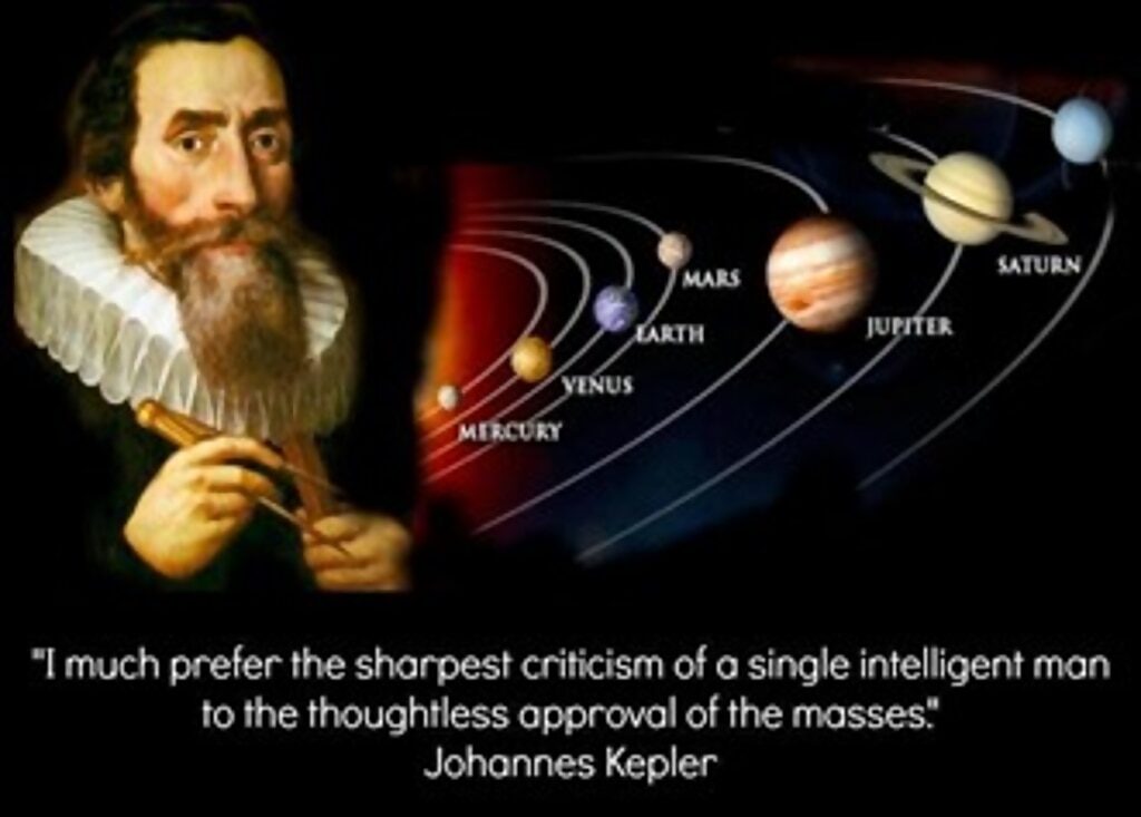 Click to enlarge Mysterium Cosmographicum Kepler