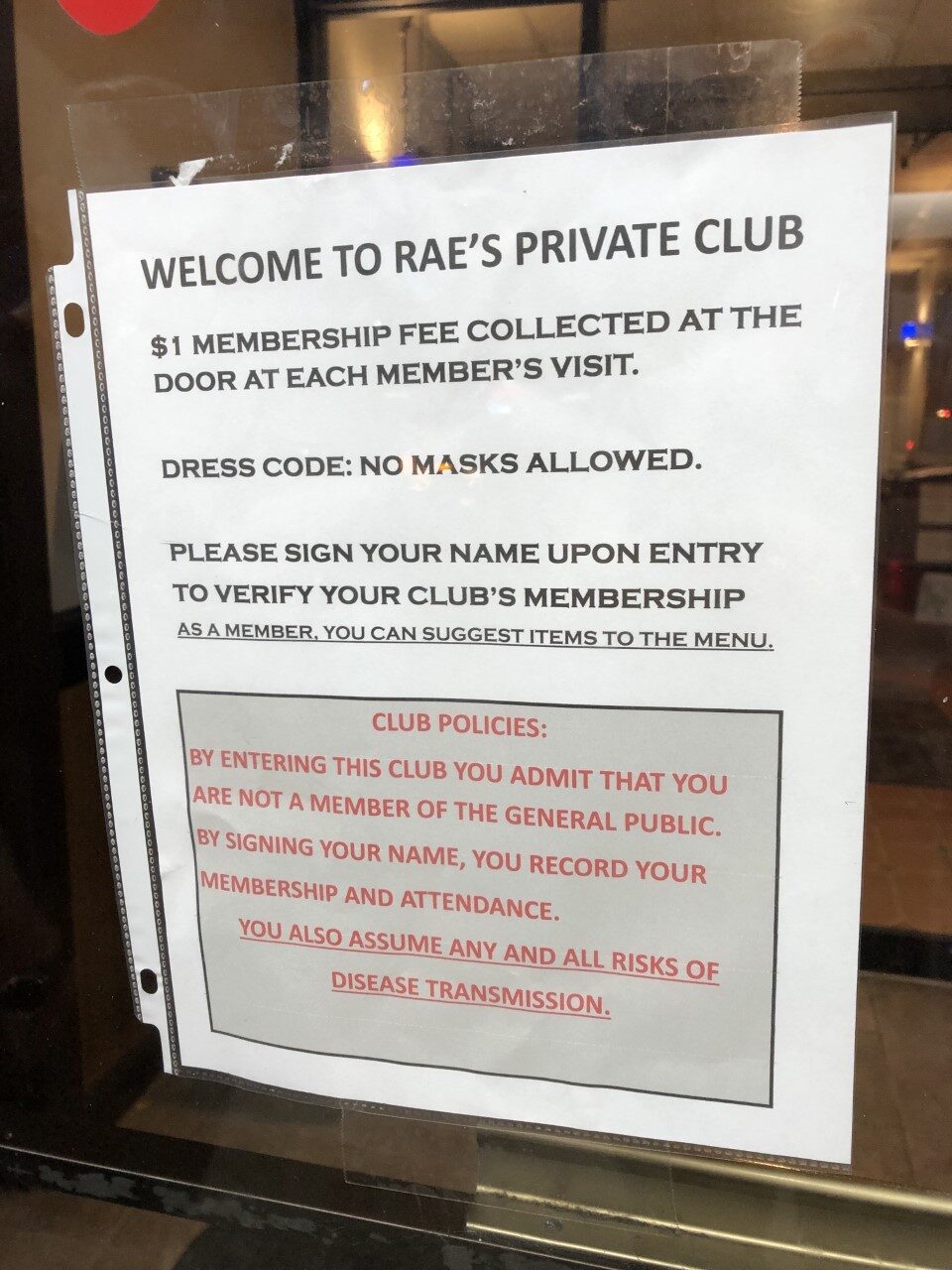 rae's private club missouri