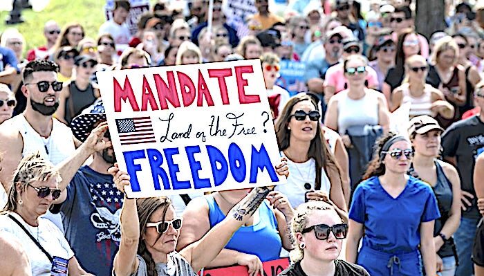 Click to enlarge health protest