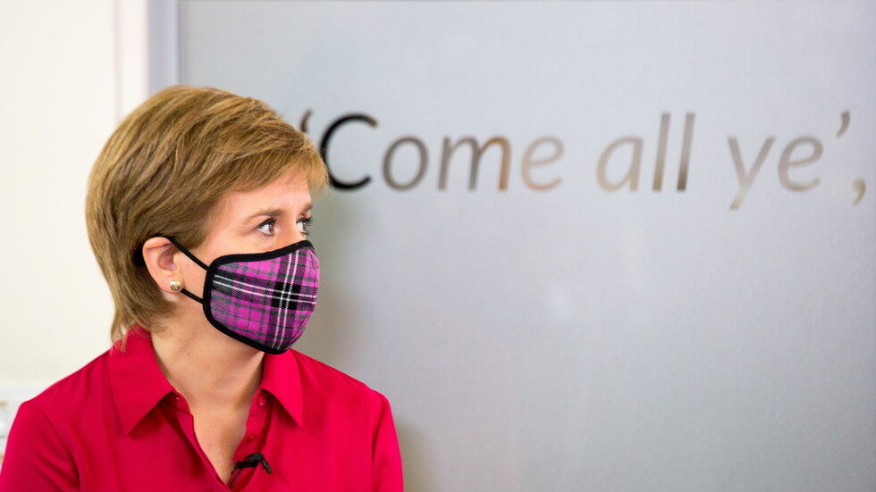 Scottish First Minister Nicola Sturgeon