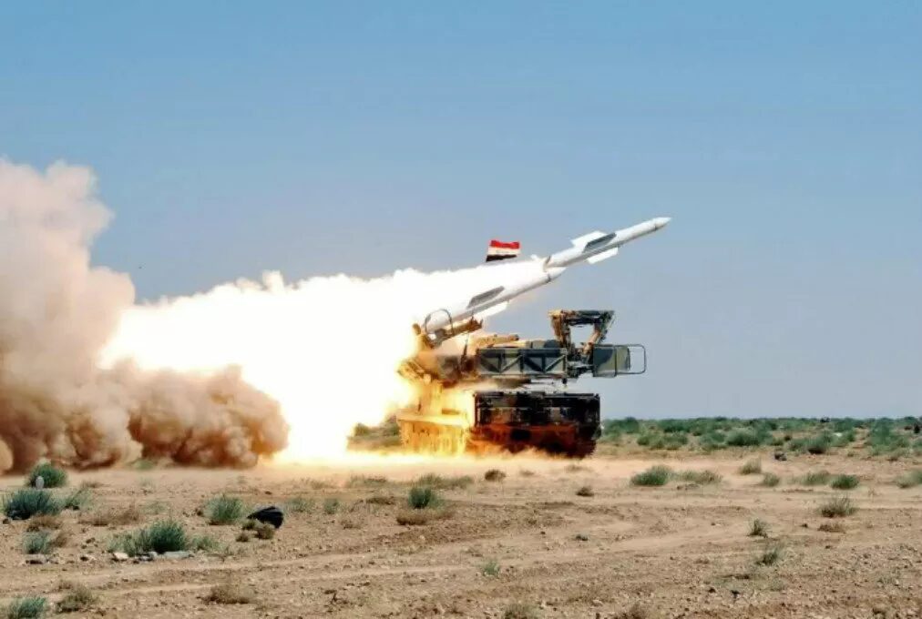Click to enlarge zrk Buk-M2e missile syria
