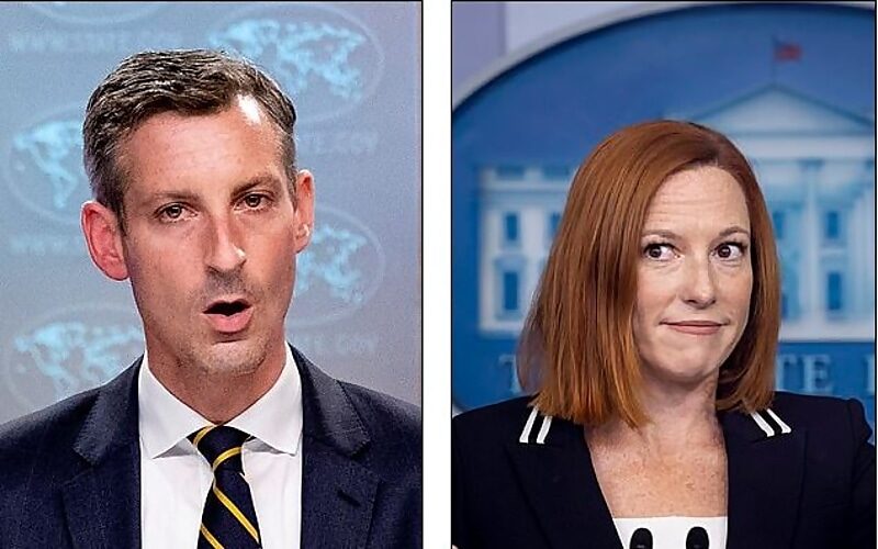 Ned Price Psaki state department afghan evacuation