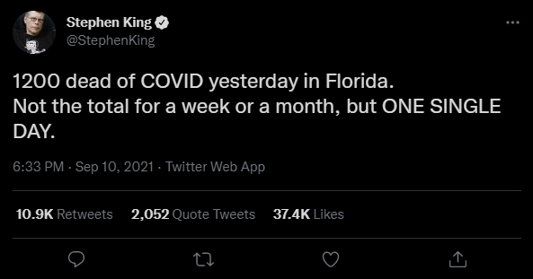 Click to enlarge stephen king tweet