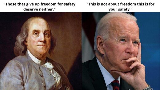 Click to enlarge franklin biden liberty