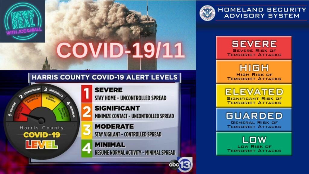 covid 9/11 terror newsreal