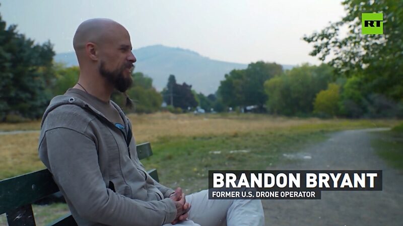 Click to enlarge drone whistleblower Brandon Bryant