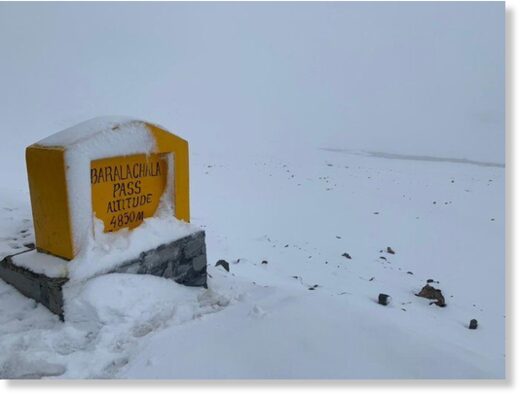 Higher reaches of the hills in HimachalPradesh received fresh snowfall during the past 24 hours in the Lahaul-Spiti district.