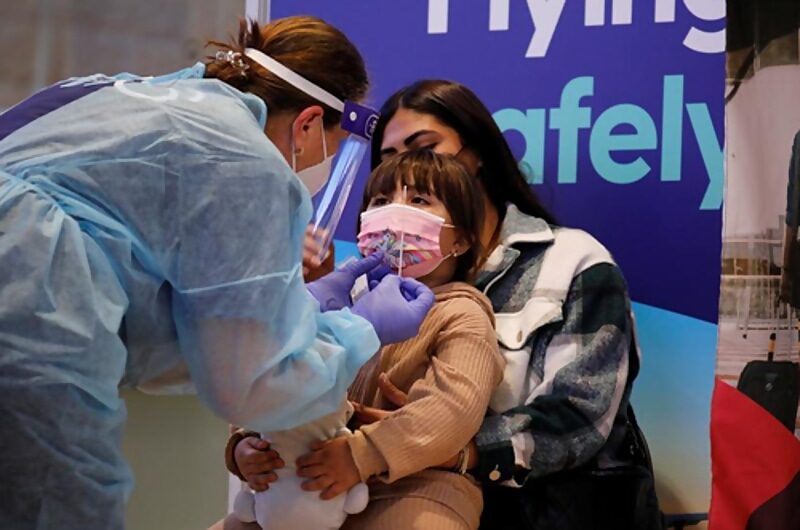child vovid test airport
