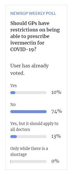 Click to enlarge NewsGP Weekly Poll