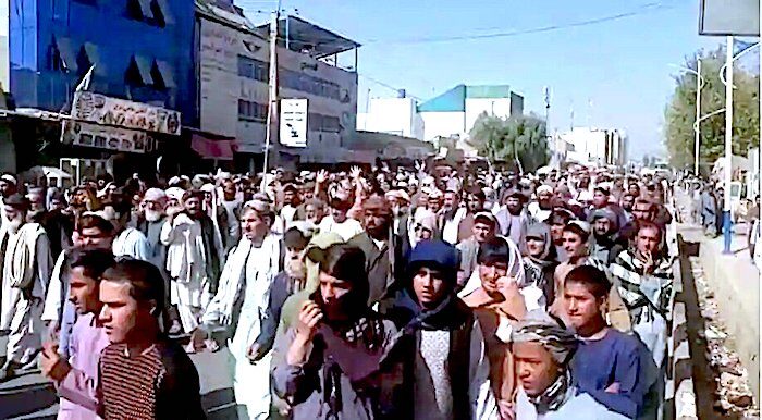 Kandahar protest
