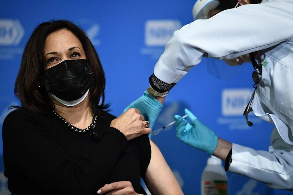 Vice President Kamala Harris vaccine