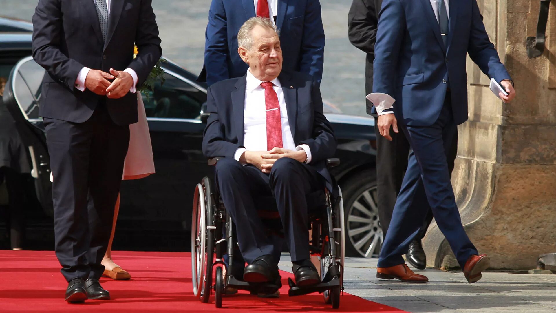 Click to enlarge Czech President milos Zeman