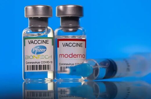 Click to enlarge pfizer moderna vaccine vials