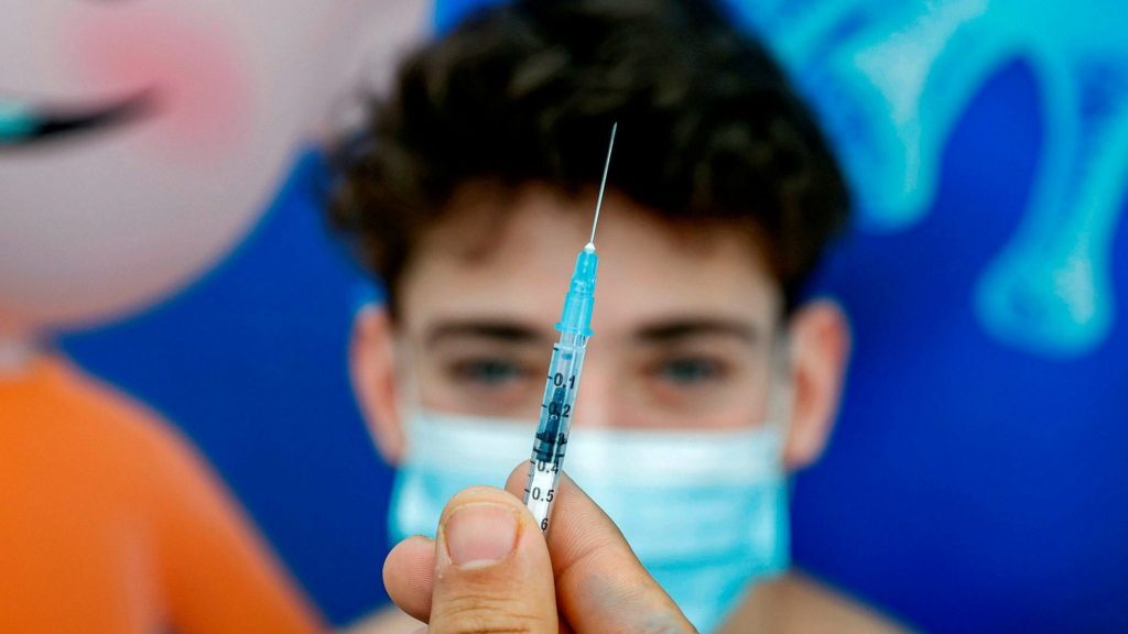 Click to enlarge children teens vaccination