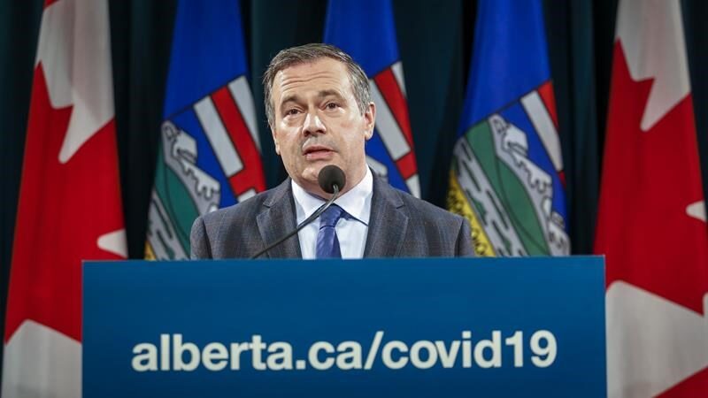 Click to enlarge Alberta Premier Jason Kenney canada covid passports